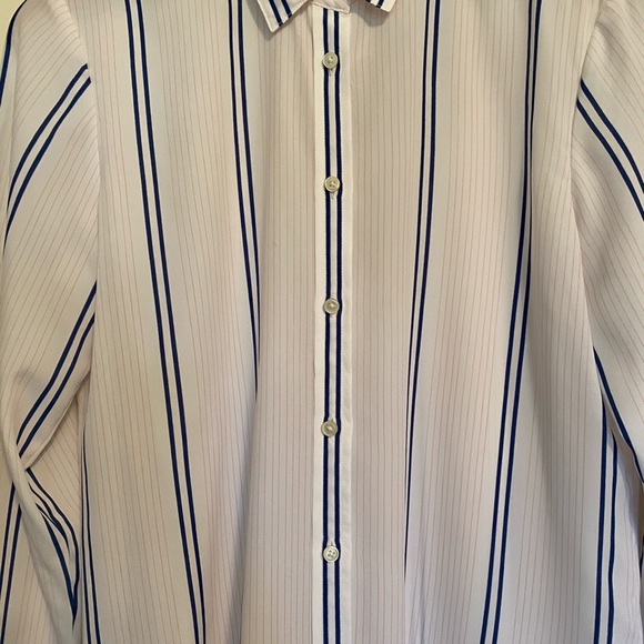 Rayon stripe blouse - Picture 2 of 4